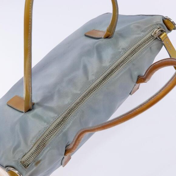 PRADA Hand Bag Nylon Light Blue - Picture 6 of 13